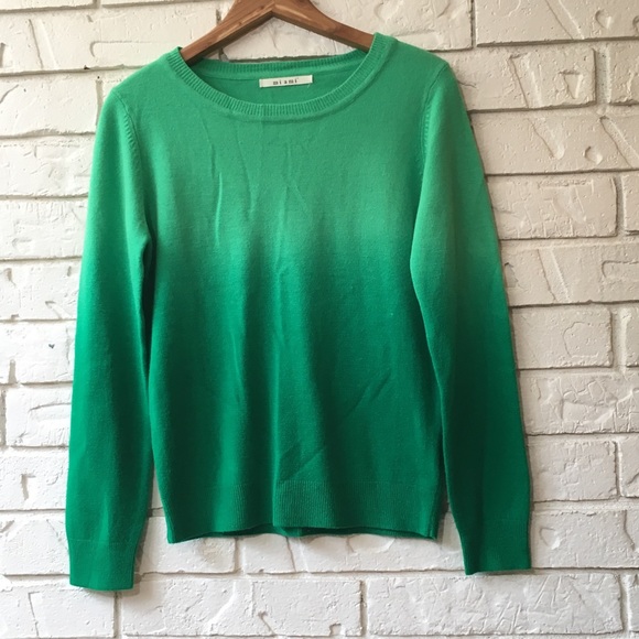Francesca's Collections Sweaters - Green Ombré Sweater NWOT